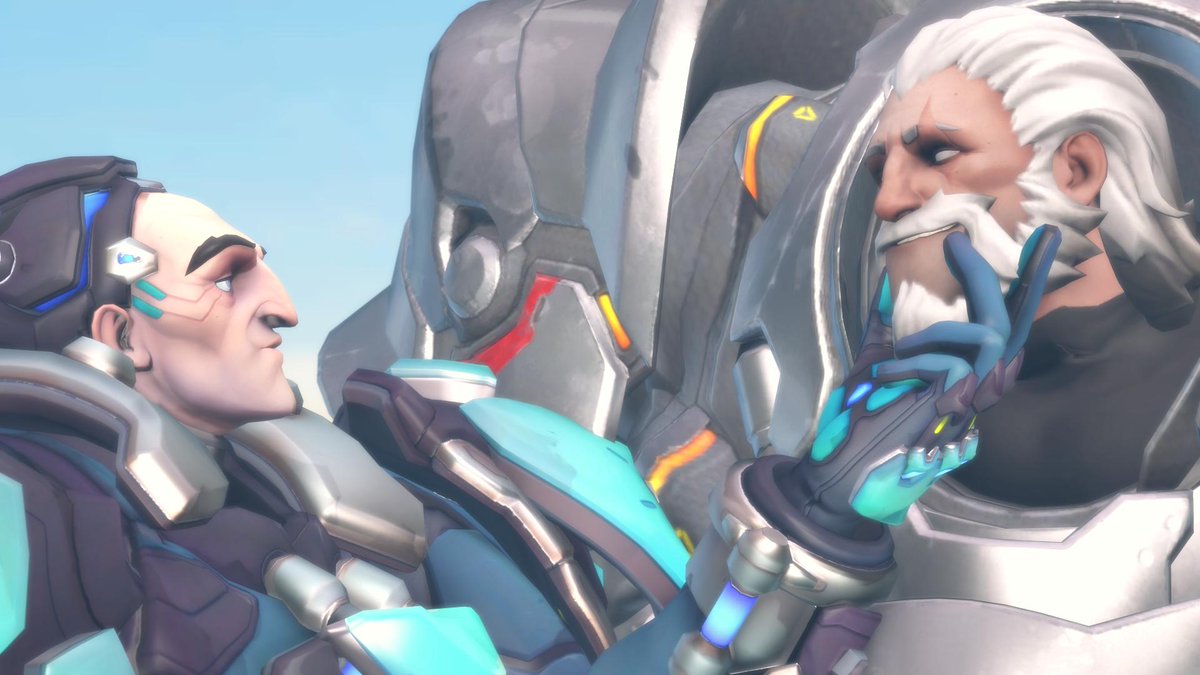 so i may ship this now #overwatch #sigma #reinhardt.