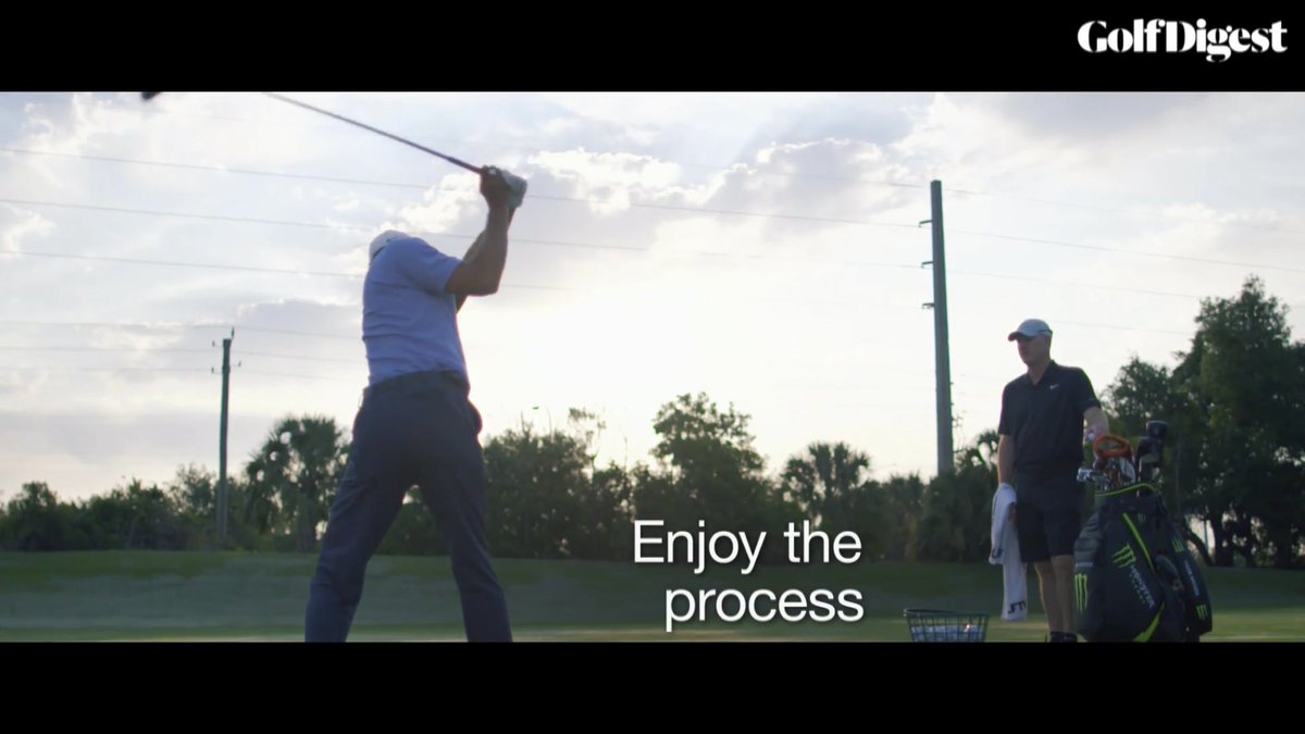 RefinedGolf's tweet photo. And finally, if you truly want to be great, you must fully trust and “enjoy the process”. #Golf is a long term sport built in consistency. #MyGameTigerWoods #golflife #progolf #GetRefined https://t.co/dsT6aH6gbp