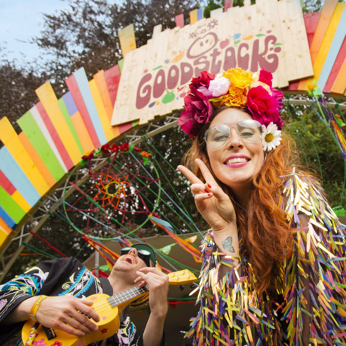 ThinkhouseIE's tweet photo. We loved working with @innocentIreland at @ATNfest this year to create Goodstock, a sustainable hub featuring everything from meditation to making fashion from old tents. It was wall-to-wall wellness, sustainability and smiling faces. #THWork #Goodstock https://t.co/7IMiwXjOhc