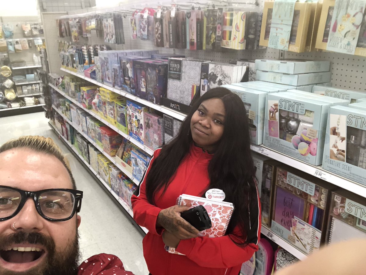 dancocot's tweet photo. Day 2 for DBO Brittney showing off her aisle and our new HRTL Celia getting our store trained https://t.co/RxTBVGuE8p