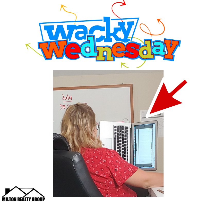 MiltonRealtyLLC's tweet photo. It's a Wacky Wednesday when you have to read contracts on your laptop sideways. 🤣 🖥️ 📃

#miltonrealtygroup #wackywednesday #contracts #laptop #realtor #rentalproperties #rentals #propertymanagement https://t.co/VAmzkWyukh