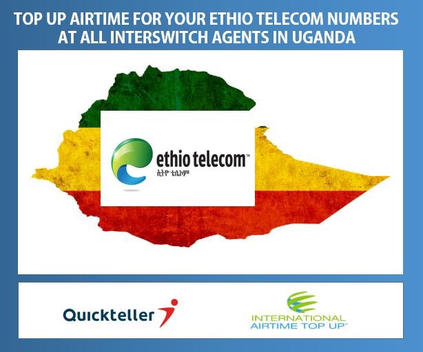 Ugaman01's tweet photo. Great News for Ethiopians in Uganda, you can now top up your Ethio Telecom number from all @interswitchug Quickteller agents countrywide. What is even better is that you can also send to all your family and friends in Ethiopia.
Thanks to @IntAirtimeTopUp
#XrossLoad https://t.co/K2EPvdDBY6