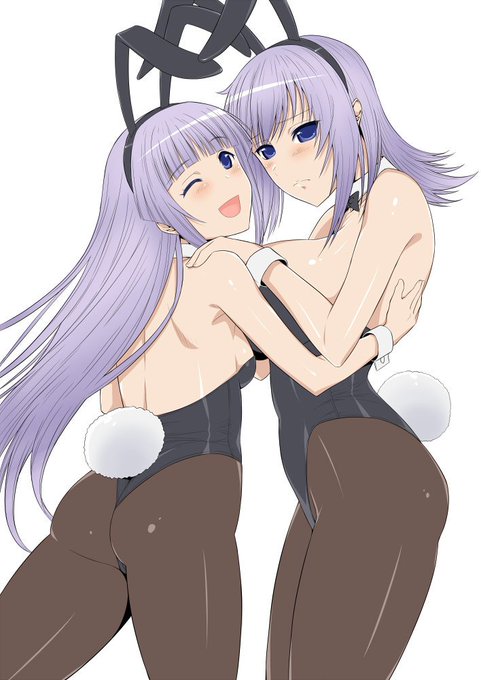 #バニーの日
完全に乗り遅れたので途中だけどペタリ。
バニーと聞いてなぜかこの2人が思い浮かんだ。
しょーがないね。 