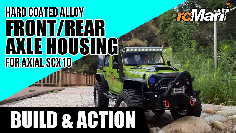 RCNEWB's tweet photo. Yeah Racing | Hard Coated Alloy Front/Rear Axle Housing For Axial SCX10 II @Build & Action #AXSC-011 https://t.co/4l70p4XCba https://t.co/nSCli0DC6b