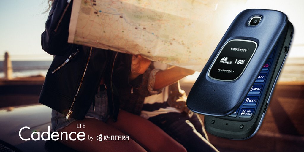 KyoceraMobile's tweet photo. Old school? Still cool, sleek and everything you need! @KyoceraMobile #CadenceLTE #Verizon #BasicPhone #OldSchool #Cool https://t.co/Sh5J4kfrKt