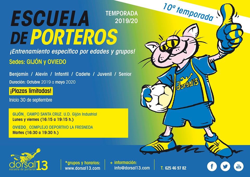 Escuela De Porteros Dorsal13 Dorsal13 Twitter
