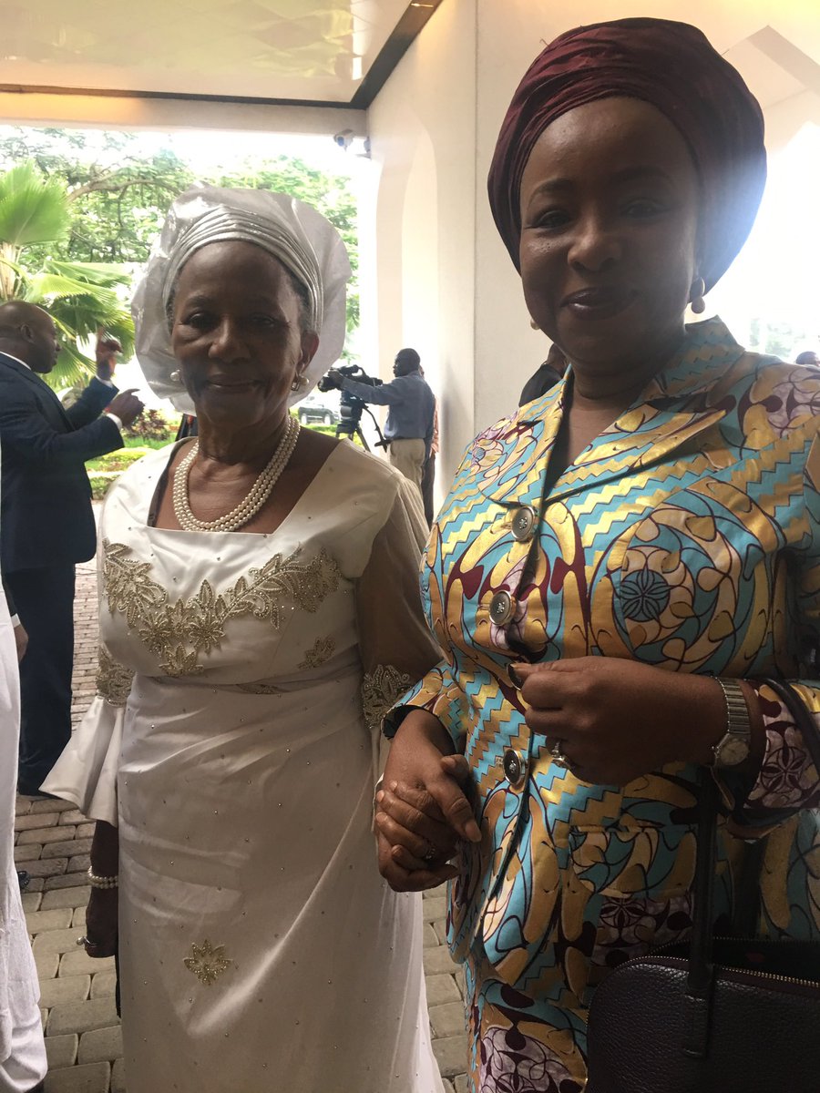 sharon_ikeazor's tweet image. With my Mom today at the swearing in