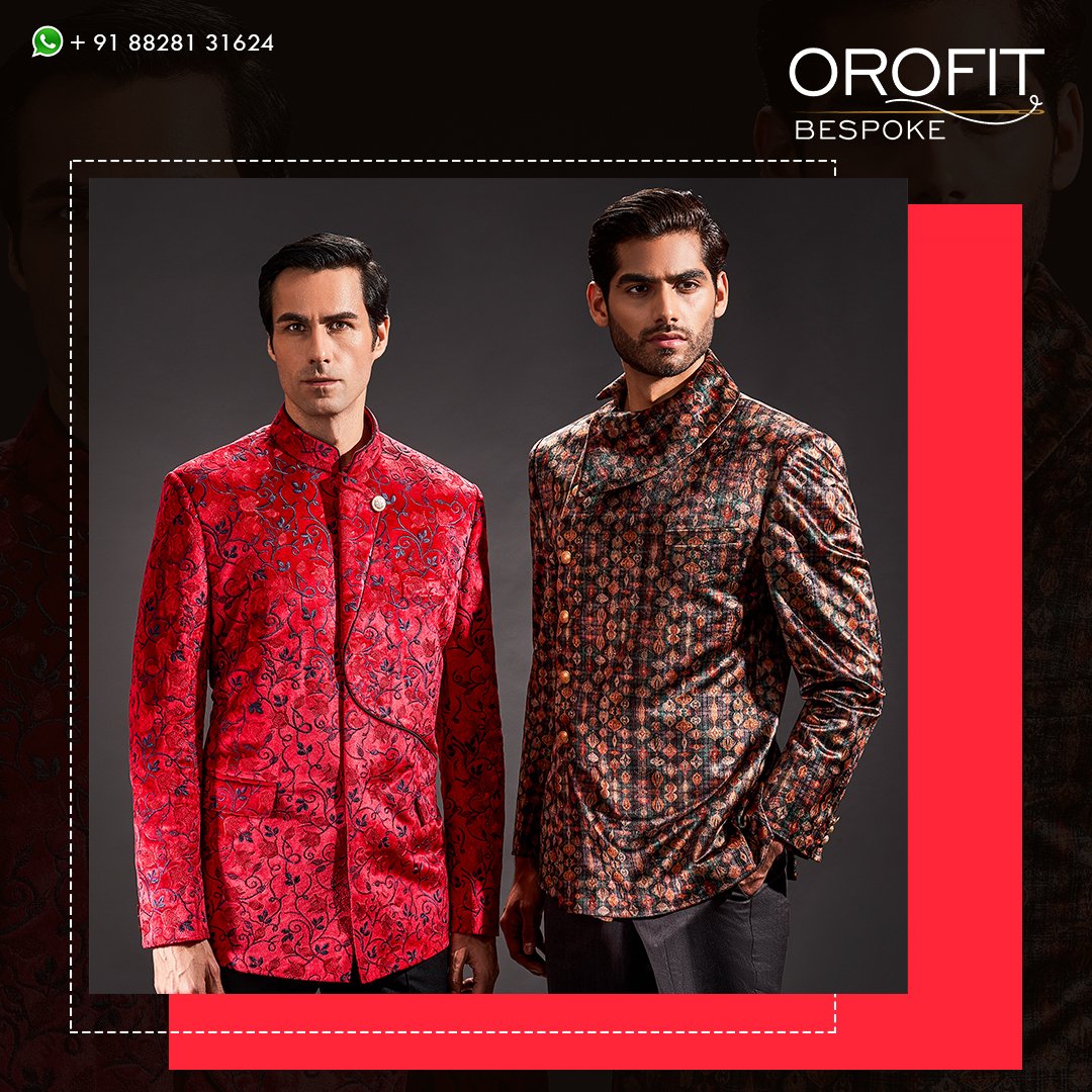 orofitbespoke's tweet photo. Royal weddings need royal attire to stand out. Select from a range of traditional Bandhgalas designed for the upcoming wedding season.
Book your appointment on: +91 88281 31624
#orofit #customclothing #bespoke #bespokesuits #bandhgala #traditional #mensluxury #mensfashion https://t.co/q6jzyACXdU