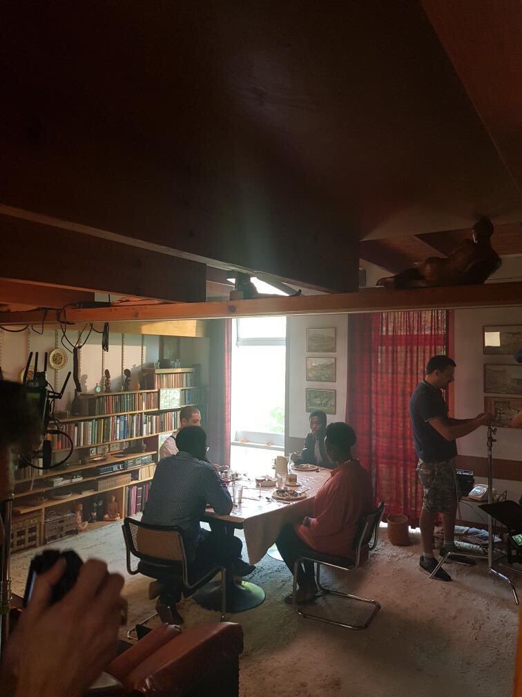 OyinkaYusuff's tweet photo. Great day on Set! Watch out for this #ShortFilm #ASolidBond set in the 80’s a Jimo Salako short! #actorslife https://t.co/LJH8hTDzeO