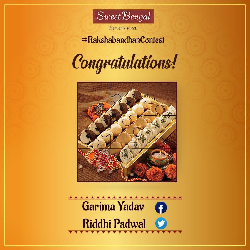 sweetbengalind's tweet photo. And the correct answer is A!

Thank you all for your participation and enthusiasm. Many Congratulations to the winners of our #RakshabandhanContest! https://t.co/mLf9R6n1PM
