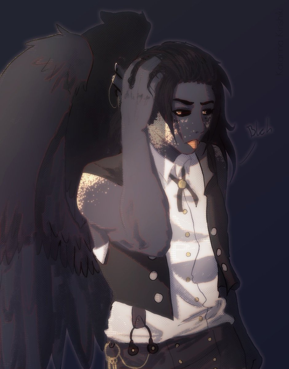 KaitoKuraiko's tweet photo. The next OC is Jaque for @SuiyaMuto Just look at those arms! :’D
Hope you like it! :3
#ocevent #character #rawing #male #wings #birdman #mangaboy #CLIPSTUDIOPAINT #surfacego #surfacegoart #drawing #illustration #artwork #zeichnung #fanart #longhair #butler #darkskin #strongarms https://t.co/CgAHyQja8t