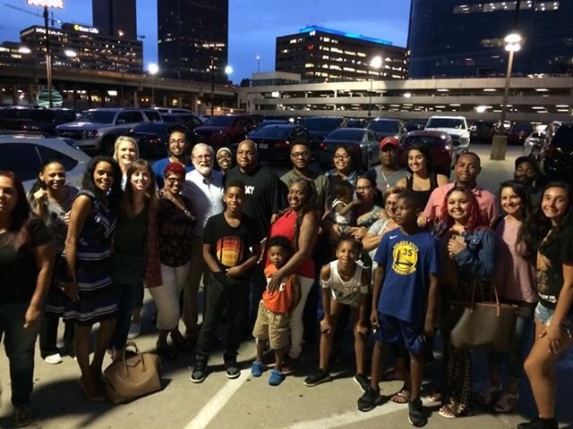 jackstackbbq's tweet photo. After spending 23 years behind bars as an innocent man, Ricky Kidd was released from prison. His first taste of freedom? Jack Stack! We can’t begin to express how honored we are to have been able to provide a meal for Ricky & his family on the eve of his release. #KC❤️#RickyKidd https://t.co/F6OYyLIHms