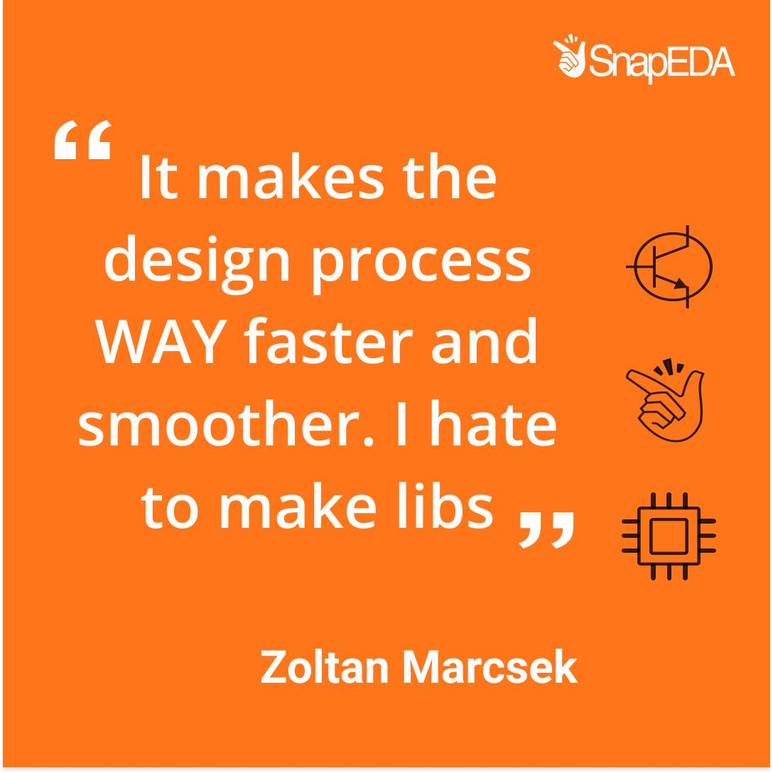 SnapEDA's tweet image. Make your next PCB design a snap! Get started at snapeda.com.

#pcbdesign #electronics #makeitsnap #electronicsengineering