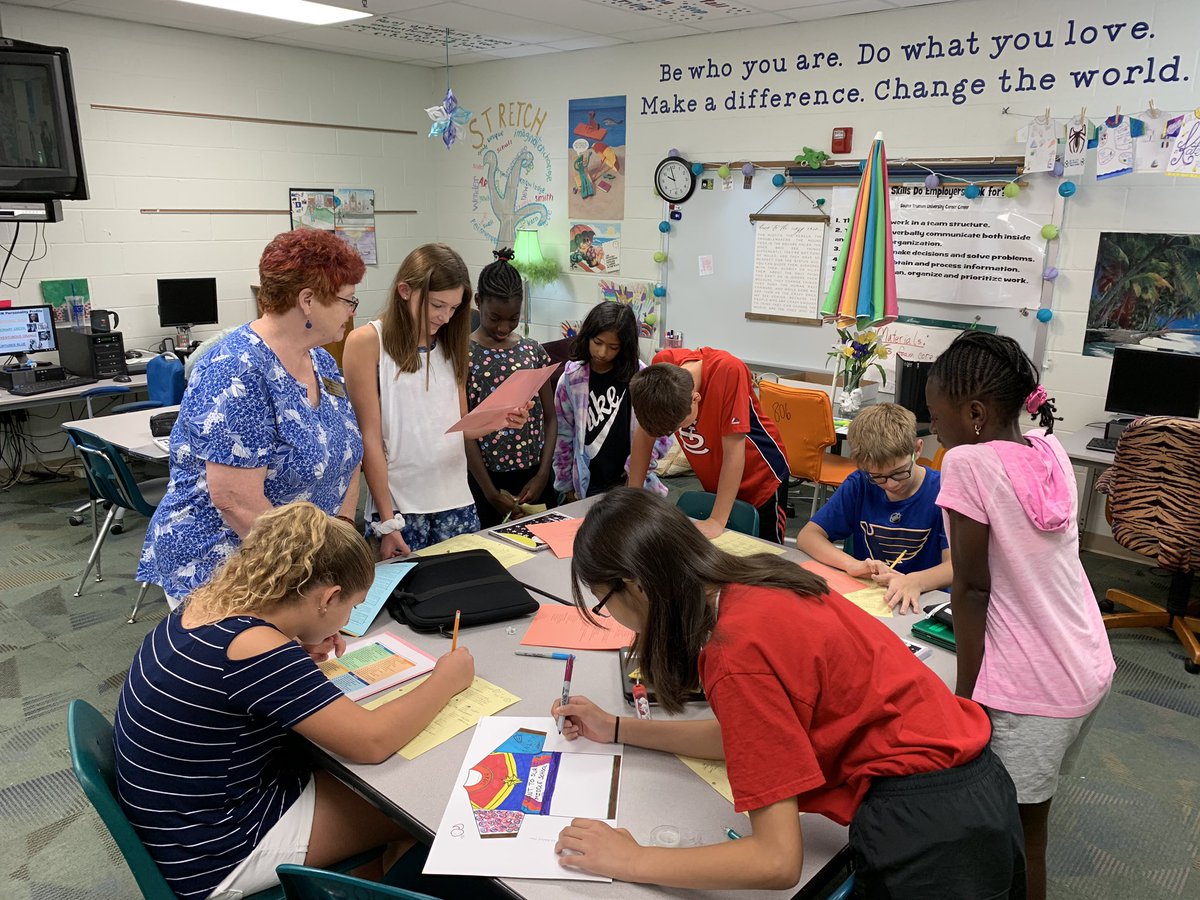 RockwoodSupt's tweet photo. Thanks to Wildwood Middle School for hosting a school visit this morning.  The positive climate, warm relationships between students &amp; staff, &amp; creative learning structures for students support a great learning environment for our children.  @WMSTimberwolves https://t.co/mlQeB07O3w