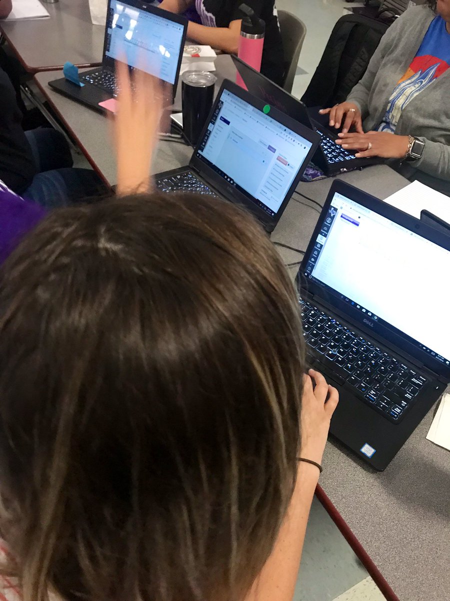 GoodnightSMCISD's tweet photo. Thank you @SMCISD_EdTech for the Canvas training for Goodnight and Miller Middle School #teachers! We are excited to use this platform with our students! 1 to 1 #ThisIsAVID #TWICOR @mcardona1989 @SanMarcosCISD @SMCISD_AVID https://t.co/Q2jstRbtxC