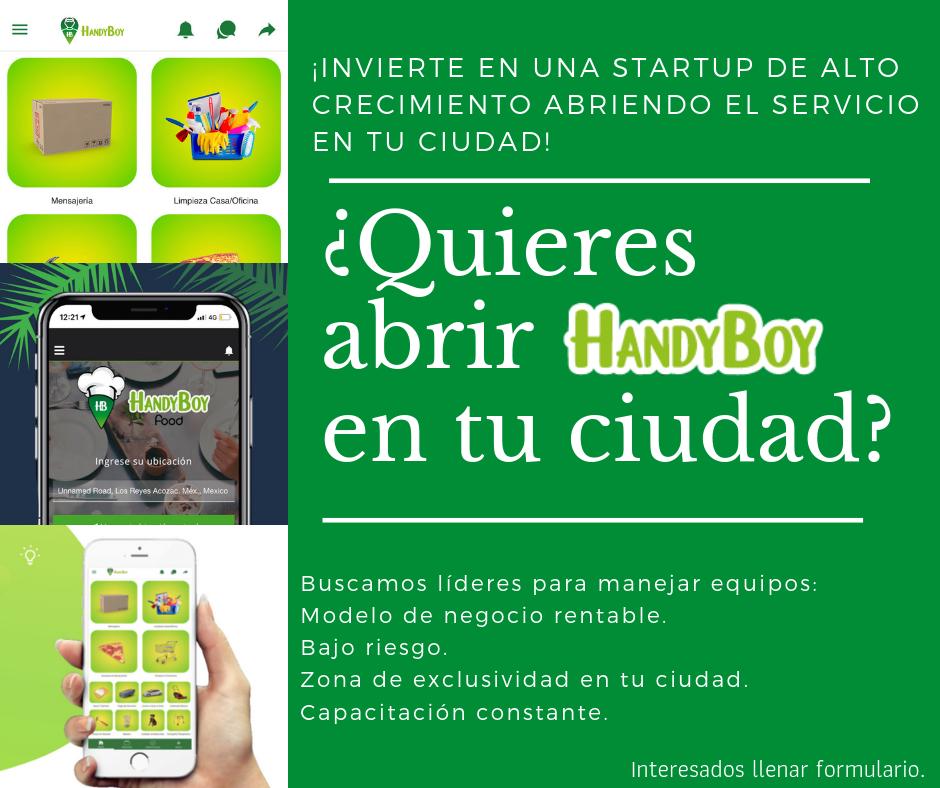 HandyboyApp's tweet photo. ¿Trabajas haciendo deliveries?🚴‍♂🚚 📦📦
Conviértete en un líder abriendo HandyBoy en tu ciudad. ⭐🌟
Gana comisión por cada servicio que se haga 💸💸💸🤑🤑🤑💰
¡Regístrate en el link para saber más! 
⬇⬇⬇
✨ 🔗 https://t.co/FcoMBw5Y4q 
🔝🔝🔝🔝🔝🔝 https://t.co/EfbP0yCNaI