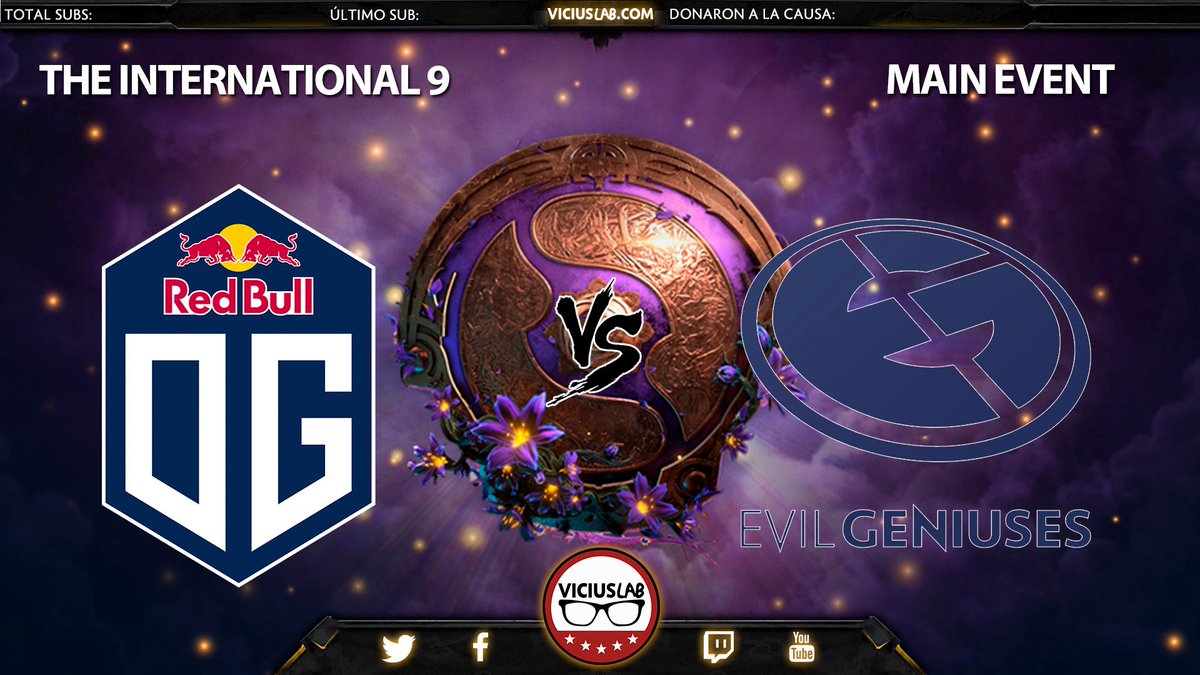 viciuslab's tweet photo. Esta es la programación para el 3º día del Main Event de THE INTERNATIONAL 9. Ya solo quedan 10 equipos luchando por el AEGIS. El comienzo de la jornada lo protagonizará el equipo peruano que está haciendo historia!  RT Sorteo Inmortal Timbersaw https://t.co/bGCig04G4a https://t.co/0UdXNcbz6x