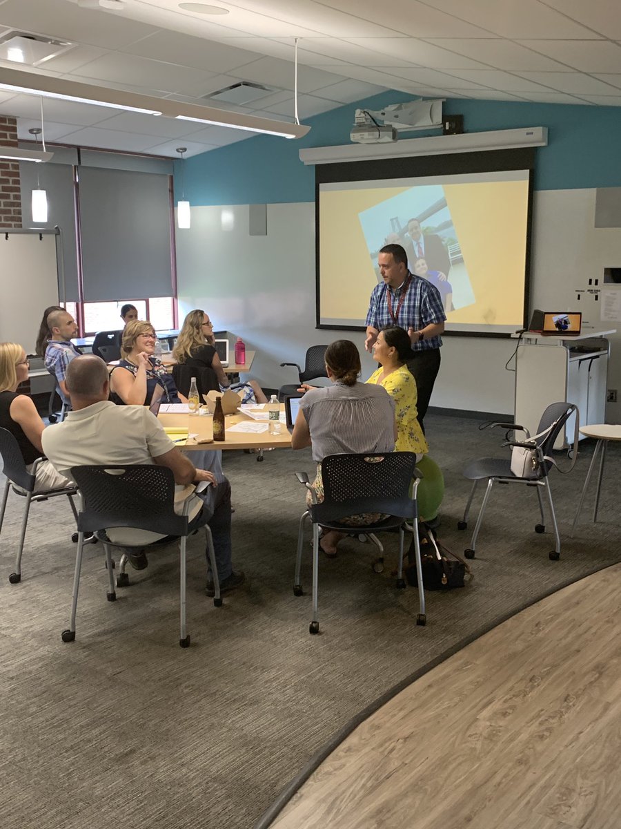 chackerman1's tweet photo. CCSD ADM team running sessions on PBL, equity and navigating difficult conversations in a high stakes environment @DrAPease @TonySinanis @Joe_Mazza @ancorsilia_ccsd #CHAPLS19, #WeAreChappaqua https://t.co/GA0KI7bYcT