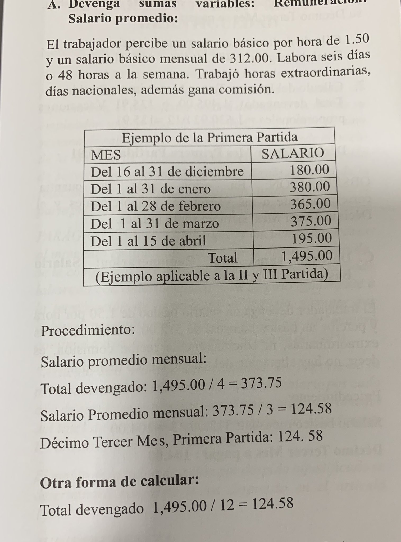 Tornaterem Diszkr t Gondoskodni Calculo Salario Promedio Mensual