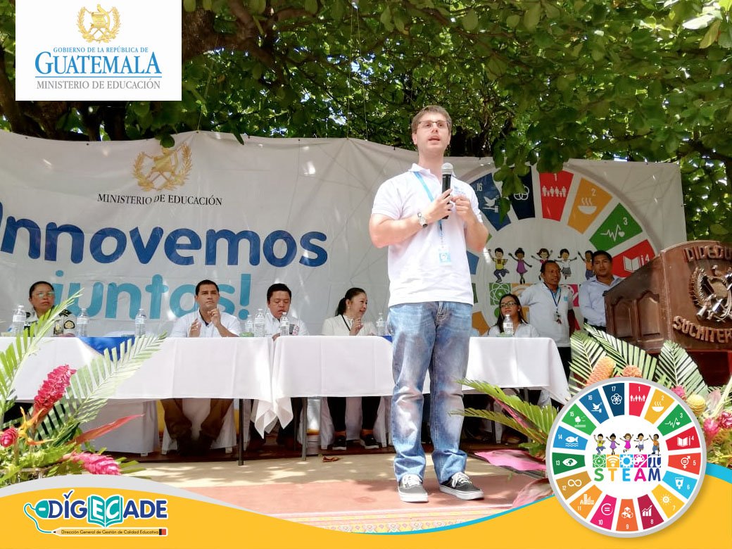 Digecade's tweet photo. Actividad Niñas TIC - STEAM - ODS, Suchitepéquez.
Información acerca de la Prevención del Ciberdelito por Jordi Martín de Doha Declaration
Digecade Mineduc
#Digecade #GirlsInICT
@dohadeclaration
@un__cyb
@unodc_ropan https://t.co/mp4VWDBVV0