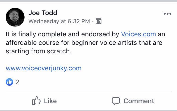HonestVOPro's tweet photo. Yo @voices you really putting your good name behind this? https://t.co/Ij4GWIJxaR