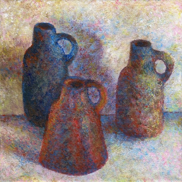 nature2canvas's tweet photo. Jugs #rusticpottery #painting #art #forsale #ArtistOnTwitter  :
https://t.co/Jn7c2dbDyO https://t.co/TEIsLvhJIU