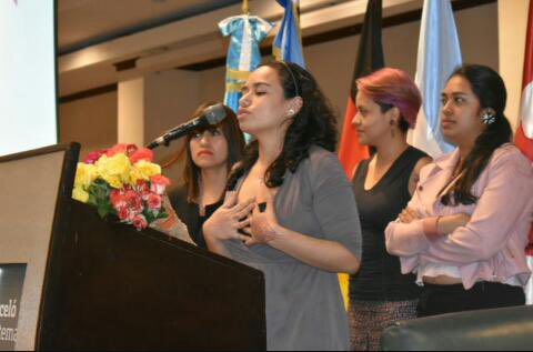 CICIGgt's tweet photo. Representantes de diversos sectores realizan acto simbólico para continuar la lucha contra la corrupción y la impunidad !Guatemala florecerás! #InformeFinalCICIG #JuntosLoHicimos https://t.co/kYdhAXyQFH