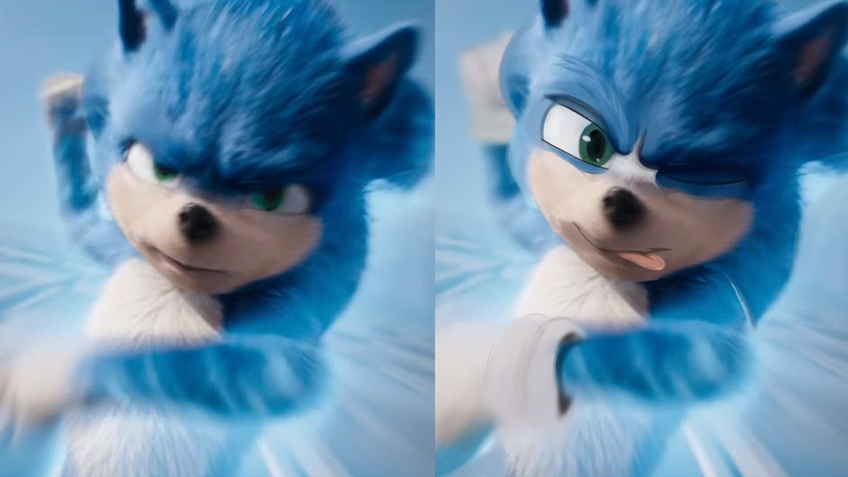 Justin on Twitter  Sonic fan art, Sonic the movie, Sonic art