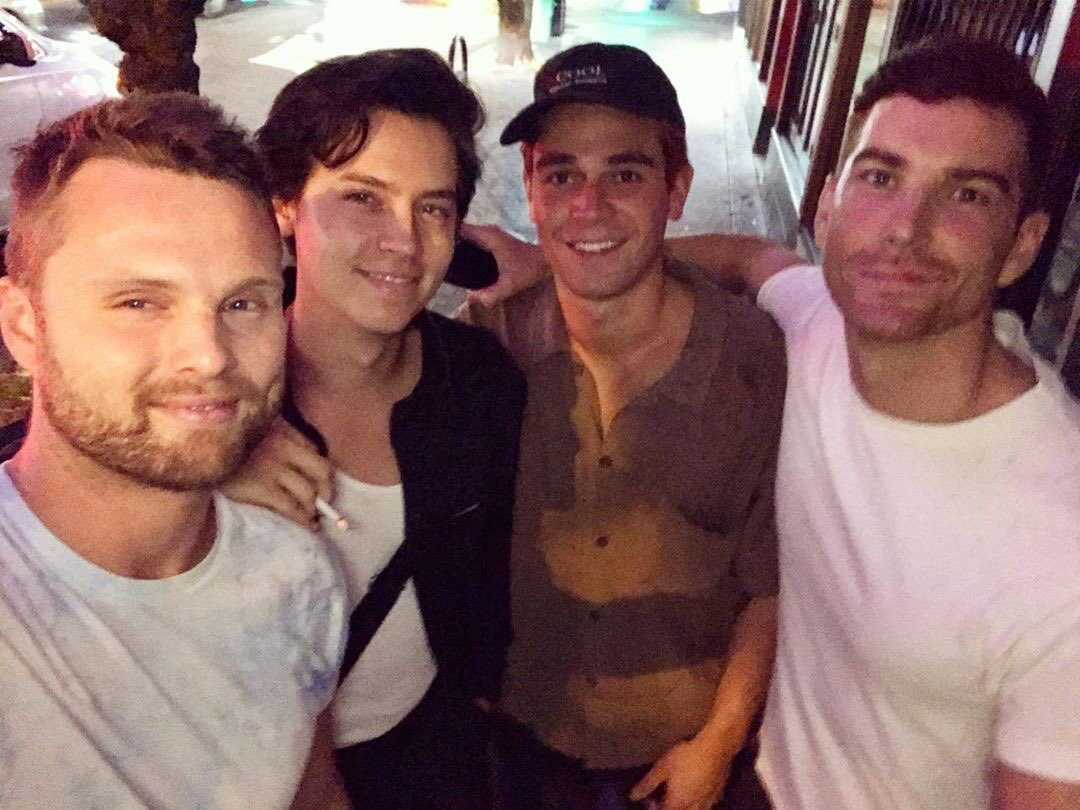 KJ Apa News on Twitter: ".@kj_apa and Cole Sprouse are pose with their