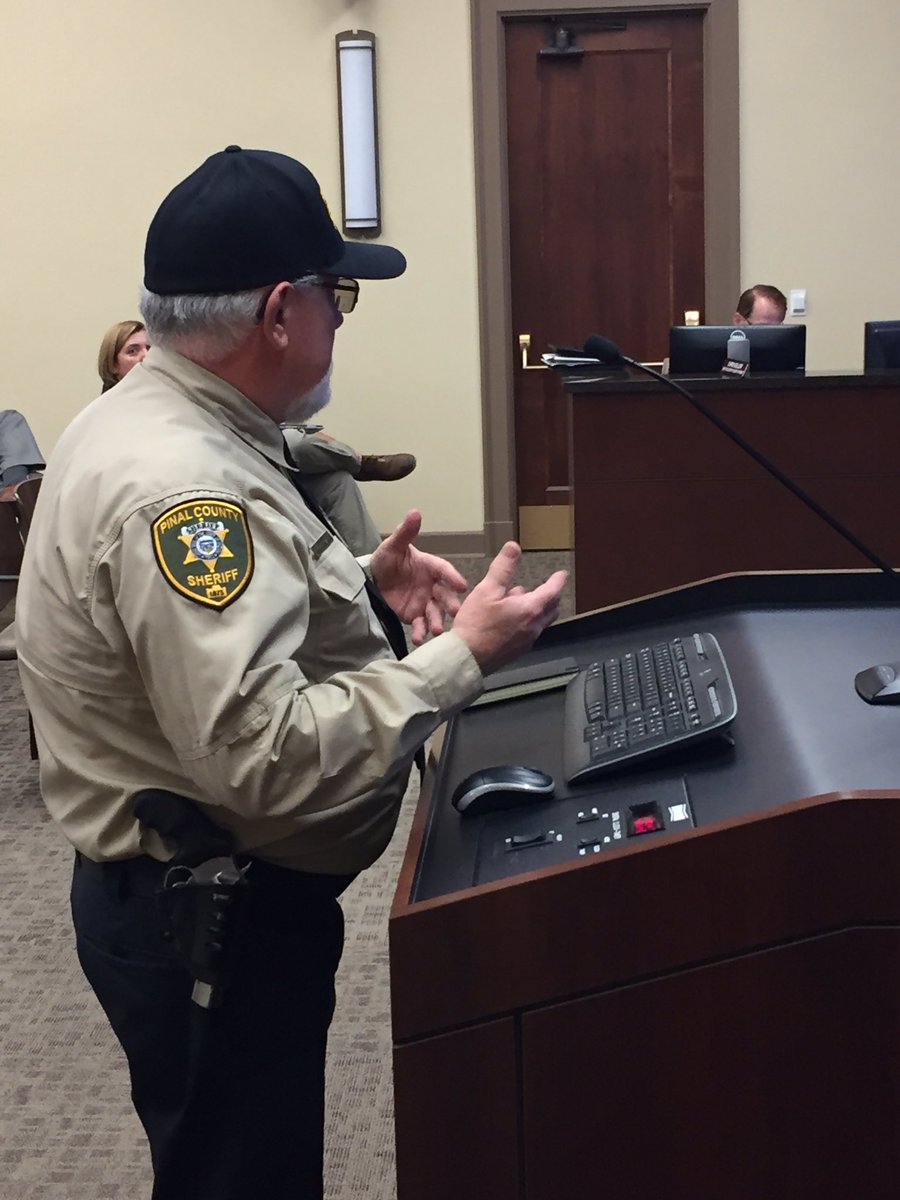SupMikeGoodman2's tweet photo. The Board of Supervisors support the Missing in America Project.  Bob Day has been designated as the Pinal County’s Military Remains Officer to locate, identify and inter the unclaimed remains of Veterans or dependents of Veterans. https://t.co/udHkk9zQgs