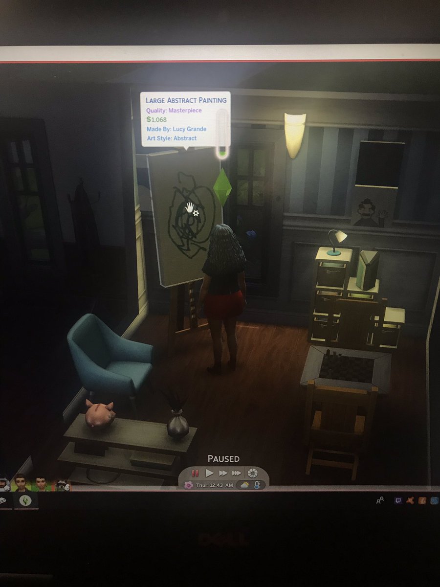 MarySimsie's tweet photo. What is this???? This is a masterpiece??? #TheSims4 #sims4 #10generationchallenge #matriach #simsfamily #simming #simmer https://t.co/DQ0vV2Cfhc