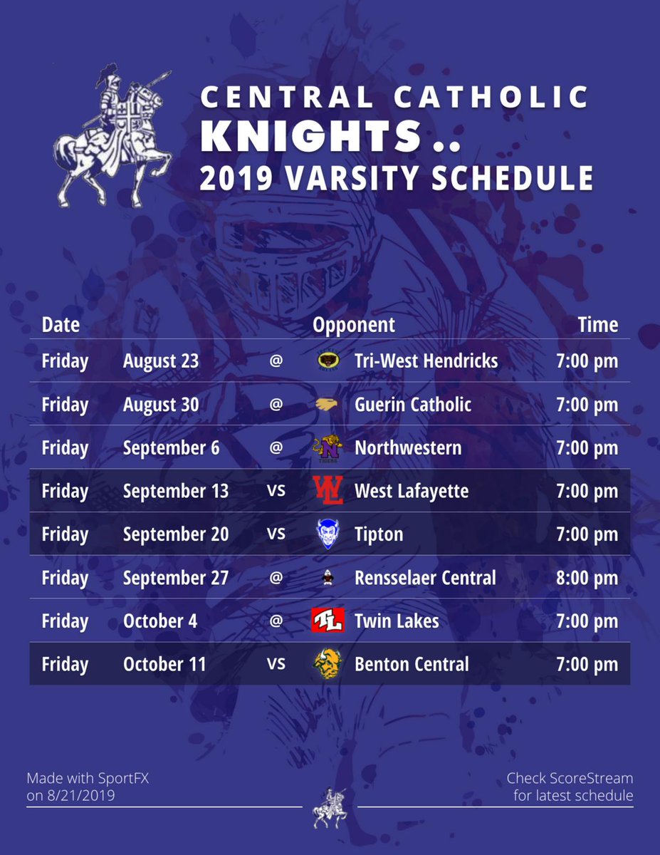 @ccstudents19 <a href="/LCCKnightSports/">CC Sport Scores</a> @CCStudents16 we teamed up with the AP and your schedule is done! Here is a 🏈 schedule I made with SportFX our new photo/video tool just for sports!  ➡️ scorestream.com/sportfx?rId=tws