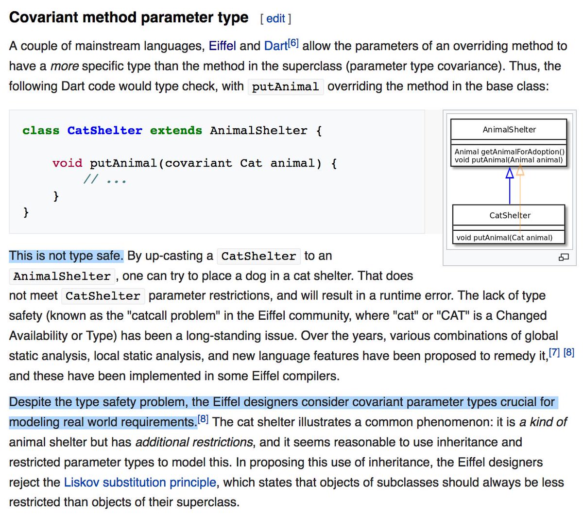 https://en.wikipedia.org/wiki/Covariance_and_contravariance_(computer_science)#Covariant_method_parameter_type