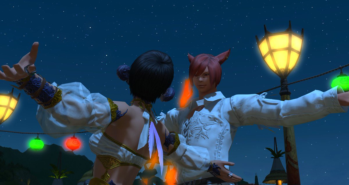 'Dancing under the moonlight with you'@Graha Tia and Rayen #GPOSE...