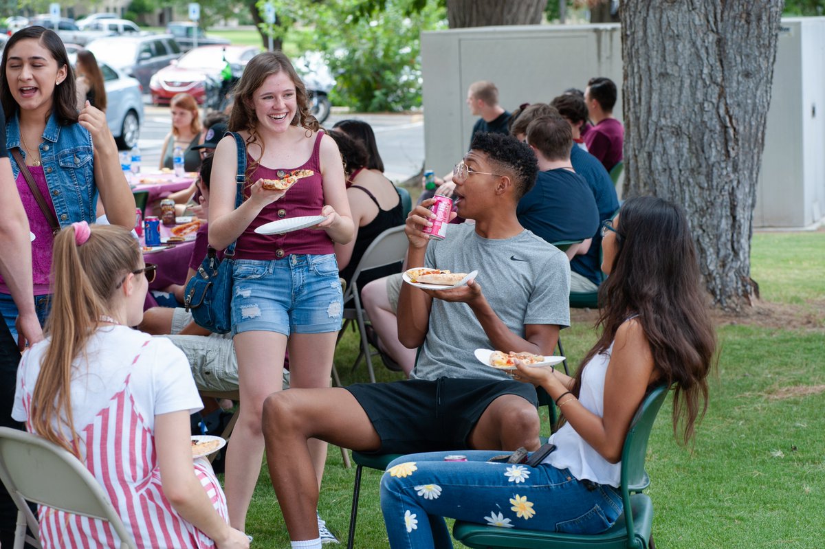 NMSU News (@nmsunews) on Twitter photo .<a href="/honorsnmsu/">NMSU Honors College</a> hosted its annual Freshmen Honors Orientation picnic Tuesday outside of the William B. Conroy Honors Center. Students enjoyed a pizza picnic while speaking with Dean Miriam Chaiken and Associate Dean Tim Ketelaar. (NMSU photos by Elijah Banegas) #nmsu .<a href="/honorsnmsu/">NMSU Honors College</a> hosted its annual Freshmen Honors Orientation picnic Tuesday outside of the William B. Conroy Honors Center. Students enjoyed a pizza picnic while speaking with Dean Miriam Chaiken and Associate Dean Tim Ketelaar. (NMSU photos by Elijah Banegas) #nmsu