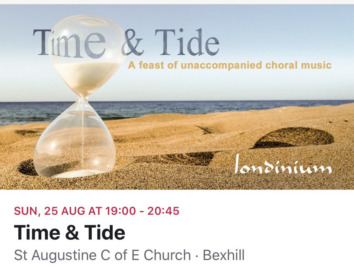 paul_barlow's tweet photo. This Saturday and Sunday London choir @Londinium_ will be performing in #stleonardsonsea and #bexhill - concerts are free.  Please RT! https://t.co/ZAFSzK03QV