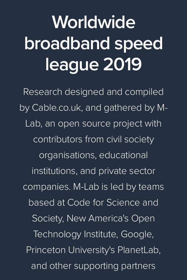 It will take time until recent investment decisions in #IsleofMan #broadband will show an impact cable.co.uk/broadband/spee…