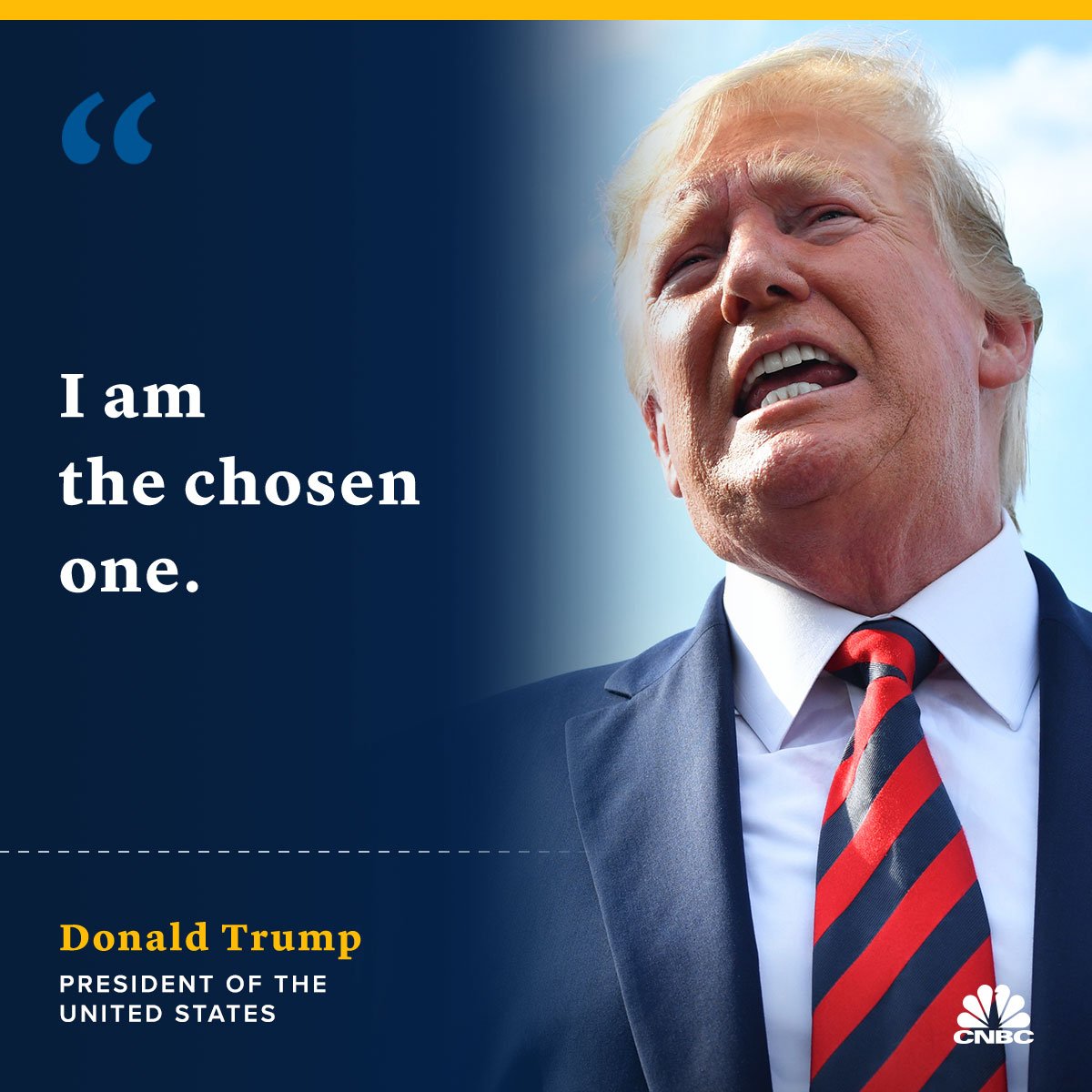 Image result for trump the chosen one