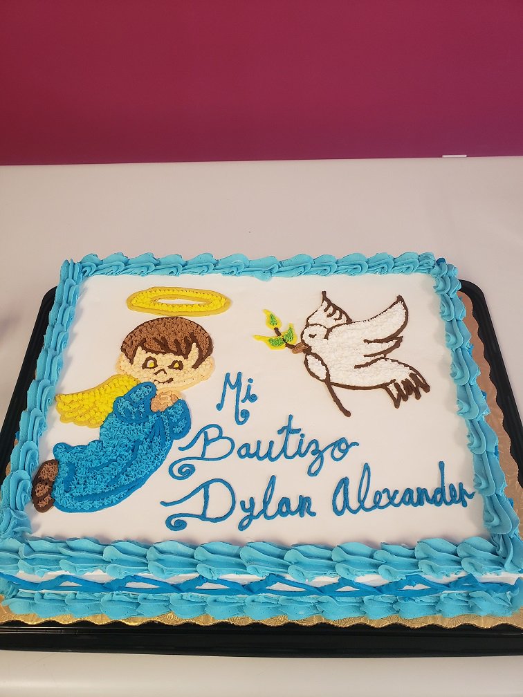SweetPlaceBaker's tweet photo. Our cakes are angelic! 😇

#SweetPlaceBakery #Bakery #Pastries #Cakes #Cookies #Rolls #FreshBread #MadeFresh #MexicanGoods #Acworth #GA https://t.co/Ib9BeRidkE
