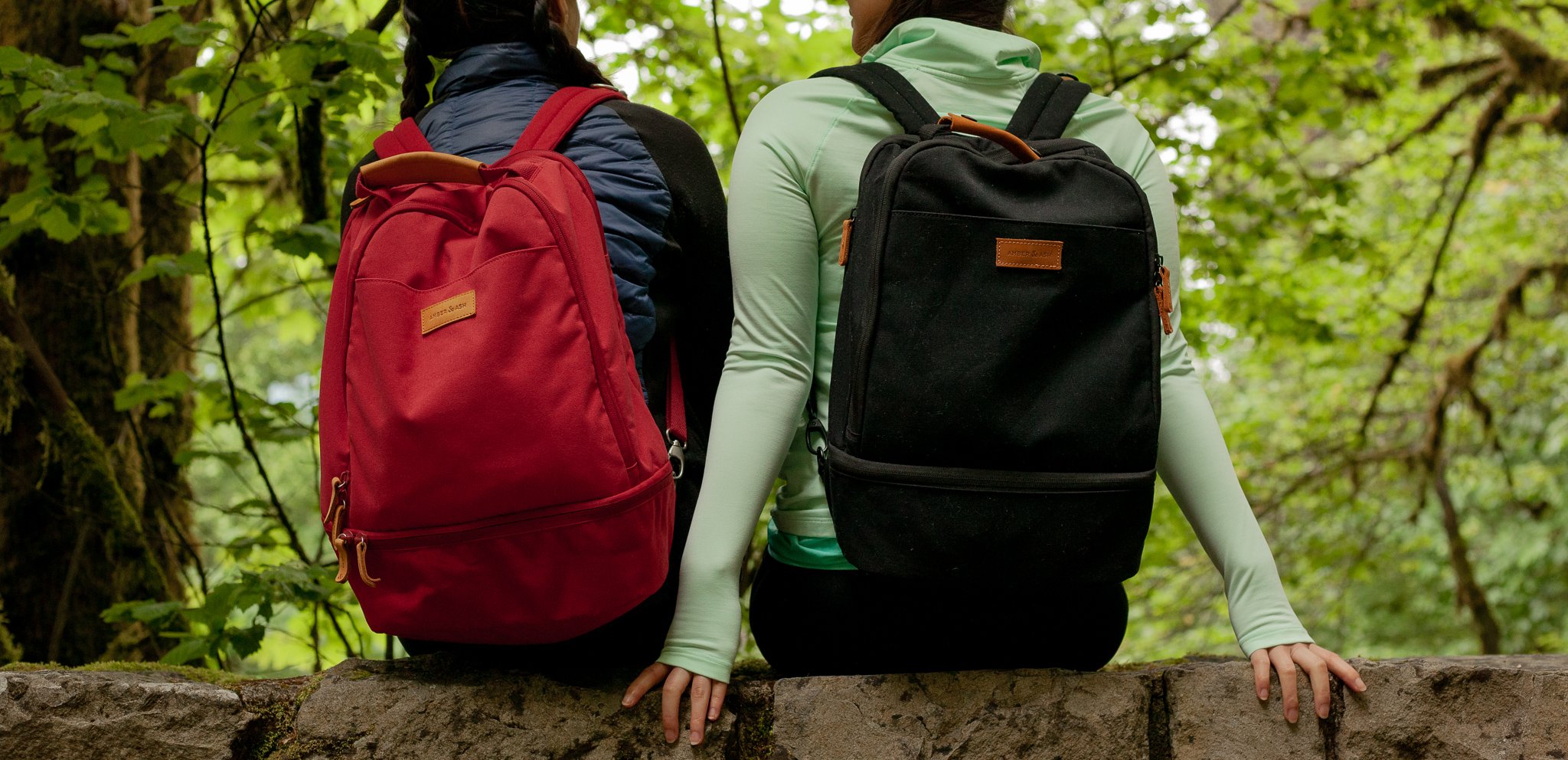 amber & ash backpack