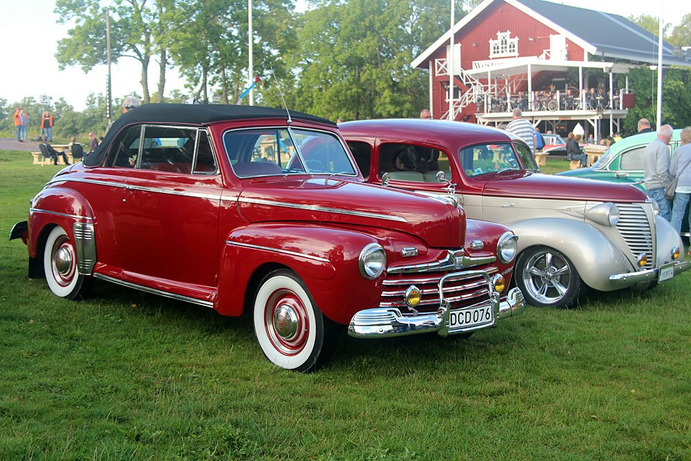 Caltex_98's tweet photo. Sett i måndags kväll vid #Westerqwarn. / Cars I saw Monday evening at @westerqwarn: #FiatBarchetta '46 #FordConvertible '38 #Hudson #StreetRod 1976 #Autobianchi A112 #Jaguar #EType #bilträff #carshow #sportscar https://t.co/QOlOQqQOuZ