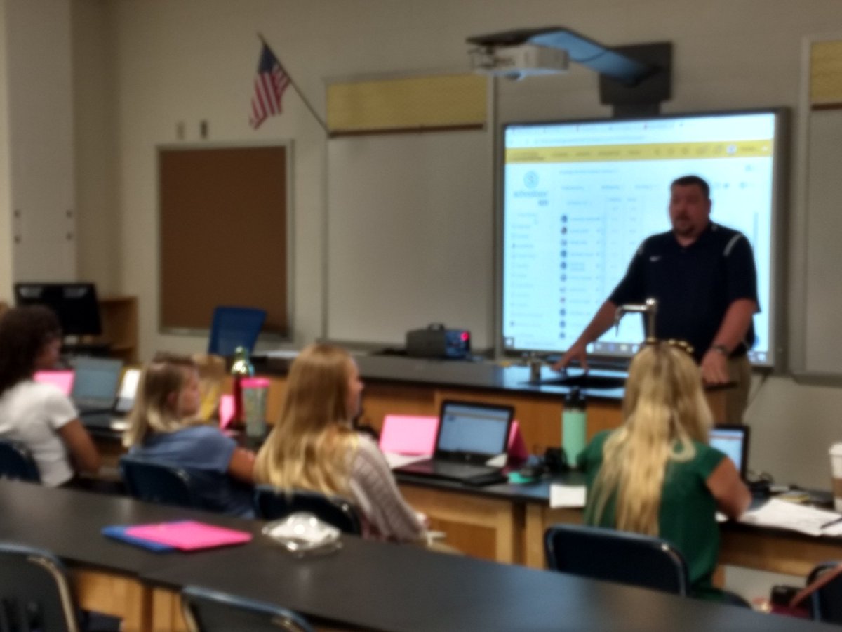 New hires learning about Schoology!  <a href="/calvertnet/">Calvertnet</a>