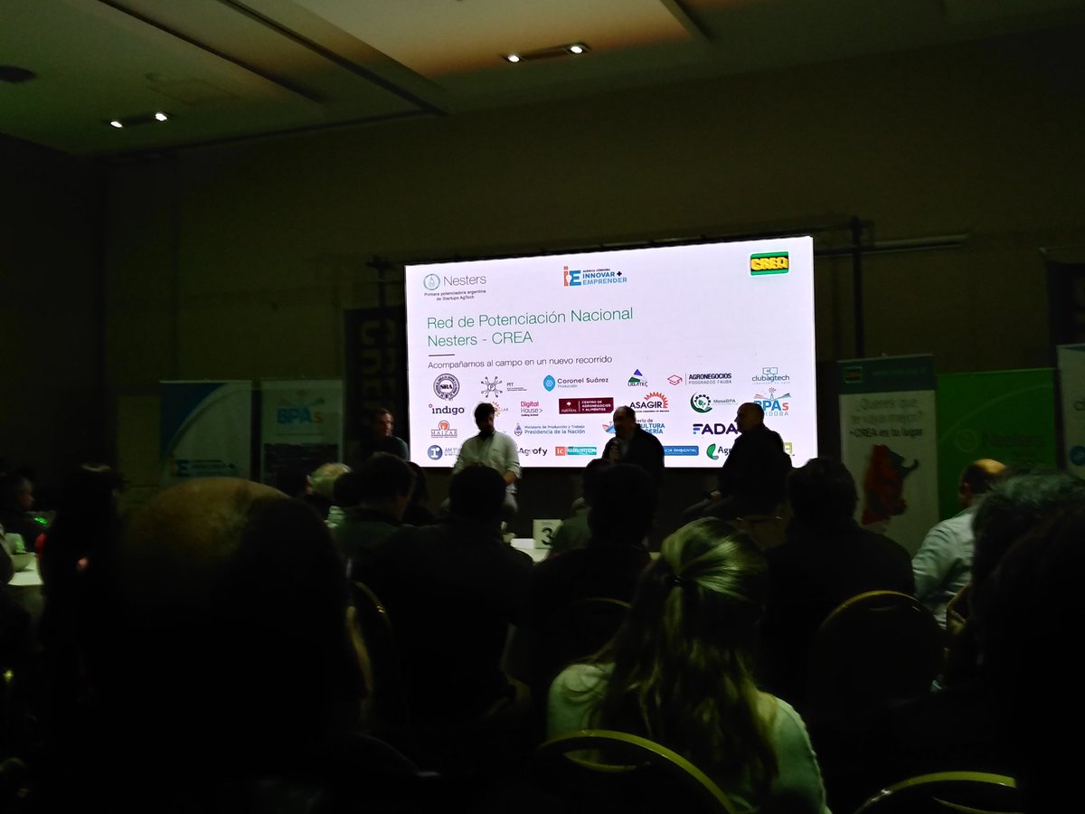 mauriacostaok's tweet photo. Excelente Espacio de vinculación Agro y Tecnología en #riocuarto. Gran iniciativa de @NestersTech @crea_arg @Club_AgTech @AgenciaIyE .!! #generado #fortaleciendo #ecosistema https://t.co/W8F4inTv41