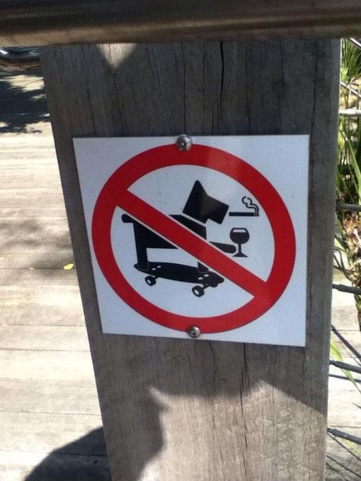 It’s a sad day when they ban the world’s coolest dog.