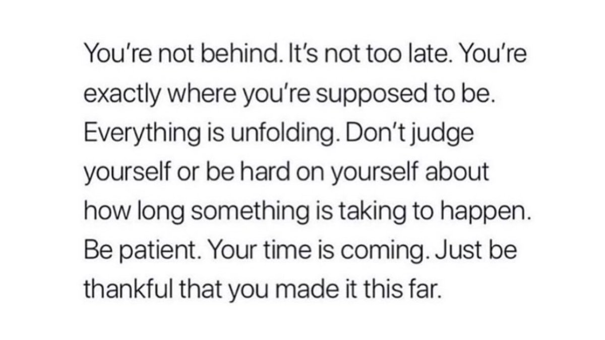 Everything in its perfect timing 💫✨