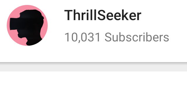 I no joke can't believe it, this channel and VR content has literally taken over my life the past few months and I couldn't feel happier. We just hit 10k. On to the next milestone!

ALSO, happy to say I will be attending #oc6 this year 😊 can't wait to meet everyone. #vr