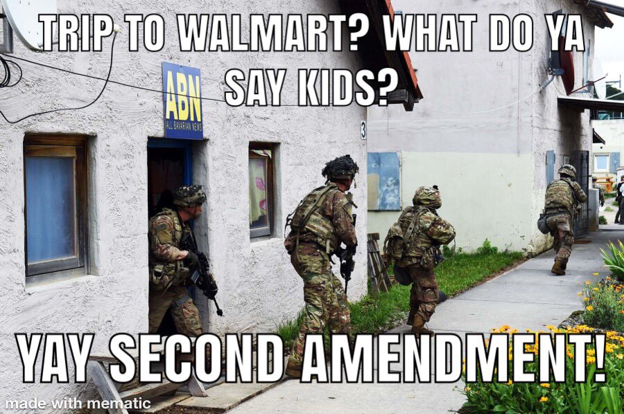 neurophile2016's tweet image. #WalmartArmsRace #MutualAssuredDestruction #MADintheStreets #GunControlNow #ElPasoShooting