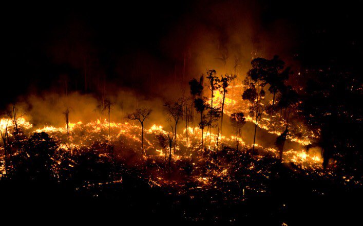 yaismmme's tweet photo. #PrayforAmazonas 
Sa devient de plus en plus grave! Vous cachez l’incendie le plus important du monde ?! Le poumon de la terre est entrain de prendre feu mais personne n'en parle comme si ce n’était pas important? Réveillons-nous! https://t.co/wC9ySQTB2l