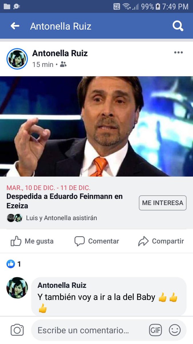 edufeiok's tweet photo. Las ganas que tienen!!!   Jajajjajaj.   No me pienso ir a ningún lado!!!  Aquí seguiré luchando por la defensa de los valores democráticos, en contra de los delincuentes, a favor de las Victimas, en contra de las Drogas y los Narcos, en contra de los corruptos Cristinistas. https://t.co/GjSSaRmskD