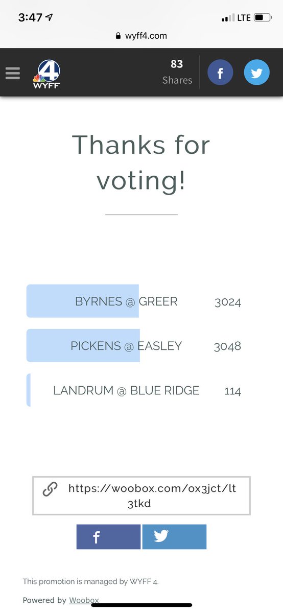 Go vote for the pickens Easley game